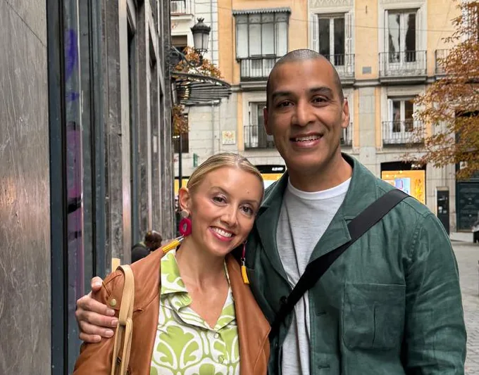 Juan and Alix in Madrid